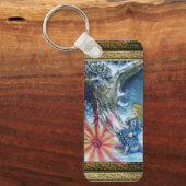 PERCEVAL EN VISIE VAN DE HOOGSTE GRAIL SLEUTELHANGER (Voorkant)