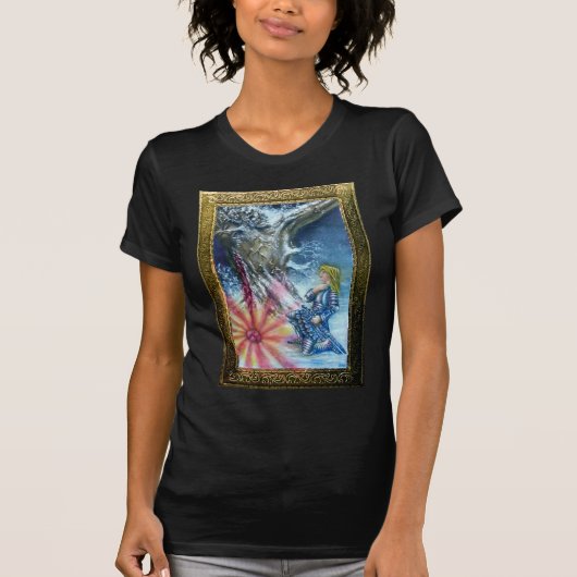 PERCEVAL EN VISIE VAN DE HOOGSTE GRAIL T-SHIRT (Voorkant)