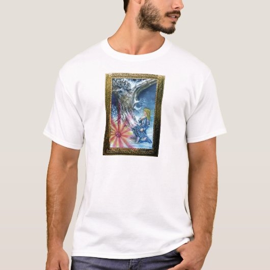 PERCEVAL EN VISIE VAN DE HOOGSTE GRAIL T-SHIRT (Voorkant)