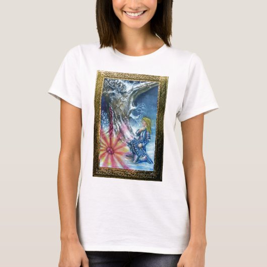 PERCEVAL EN VISIE VAN DE HOOGSTE GRAIL T-SHIRT (Voorkant)