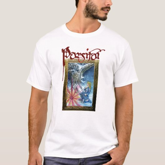 PERCEVAL EN VISIE VAN DE HOOGSTE GRAIL T-SHIRT (Voorkant)