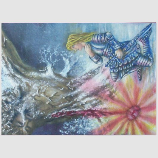 PERCEVAL EN VISIE VAN DE HOOGSTE GRAIL TISSUEPAPIER (Voorkant)