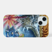 PERCEVAL EN VISIOEN VAN DE HEILIGE GRAAL monogram iPhone 15 Case (Achterkant horizontaal)