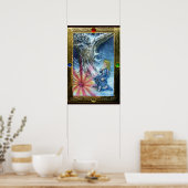 PERCEVAL EN VISIOEN VAN DE HEILIGE GRAAL POSTER (Keuken)