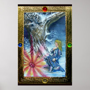 PERCEVAL EN VISIOEN VAN DE HEILIGE GRAAL POSTER