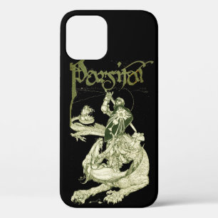 PERCEVAL FIGHTING DRAGON,VRAGENHOLY GRAIL Fantasy Case-Mate iPhone Case