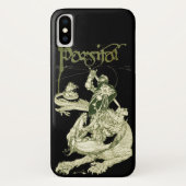 PERCEVAL FIGHTING DRAGON,VRAGENHOLY GRAIL Fantasy Case-Mate iPhone Case (Achterkant)