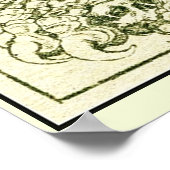 PERCEVAL FIGHTING DRAGON,VRAGENHOLY GRAIL Fantasy Poster (Hoek)