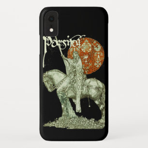 PERCEVAL LEGEND/VRAGE VAN DE HOLY GRAIL Fantasy iPhone XR Hoesje