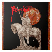 PERCEVAL LEGEND/VRAGE VAN DE HOLY GRAIL Fantasy Tegeltje (Voorkant)