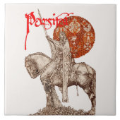 PERCEVAL LEGEND/VRAGE VAN DE HOLY GRAIL Fantasy Tegeltje (Voorkant)