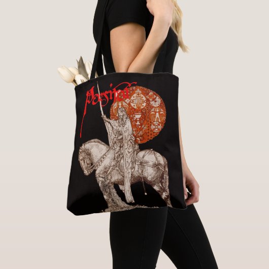 PERCEVAL LEGEND/VRAGE VAN DE HOLY GRAIL Fantasy Tote Bag (Dichtbij)