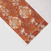 PERCEVAL LEGEND/VRAGE VAN DE HOLY GRAIL Red White Tissuepapier (Detail)