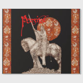 PERCEVAL LEGEND/VRAGE VAN HET HOLY GRAIL Red Cadeaupapier (Vlak)