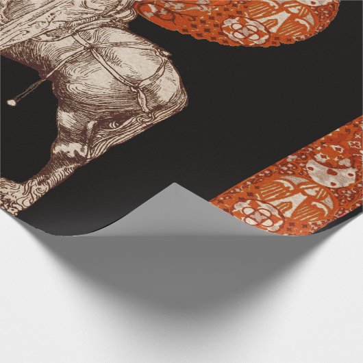 PERCEVAL LEGEND/VRAGE VAN HET HOLY GRAIL Red Cadeaupapier (Hoek)