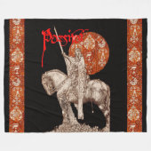 PERCEVAL LEGEND/VRAGE VAN HET HOLY GRAIL Red Fleece Deken (Voorkant (Horizontaal))