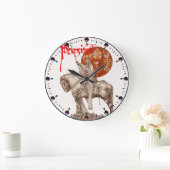 PERCEVAL LEGEND/VRAGE VAN HOLY GRAIL Red Fantasy Grote Klok (Huis)