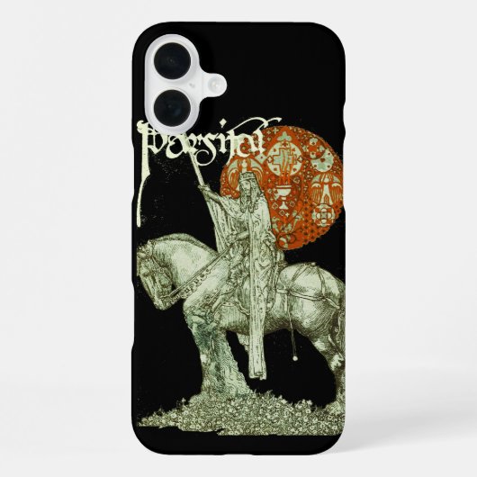 PERCEVAL LEGENDE / ZOEKTOCHT NAAR DE HEILIGE GRAAL iPhone HOESJE (Achterkant)