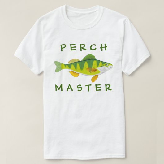 Perch Master T-shirt (Design voorkant)