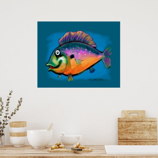 Perch Poster (Keuken)
