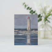 Perch Rock Lighthouse Briefkaart (Staand voorkant)