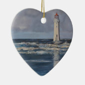 Perch Rock Lighthouse Keramisch Ornament (Rechts)