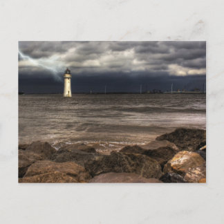Perch Rock Lighthouse, Mersey Liverpool Briefkaart