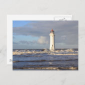 Perch Rock Lighthouse, New Brighton Briefkaart (Voorkant / Achterkant)