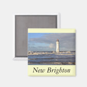Perch Rock Lighthouse, New Brighton Magneet (Voorkant / Achterkant)