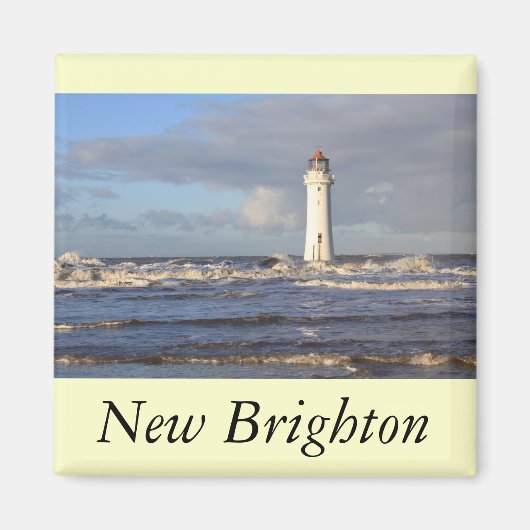 Perch Rock Lighthouse, New Brighton Magneet (Voorkant)