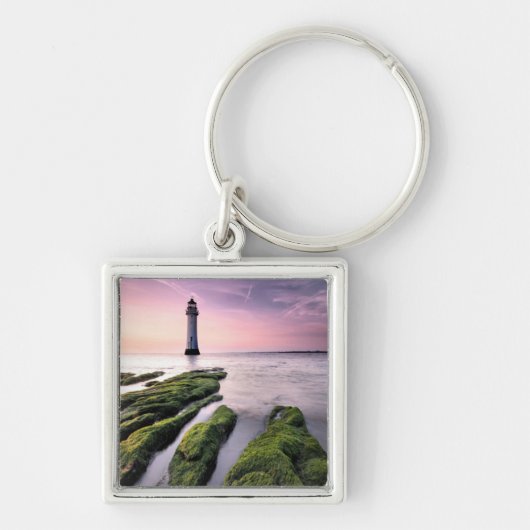 Perch Rock Lighthouse Sleutelhanger (Voorkant)