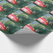 Perched Hummingbird Cadeaupapier (Hoek)