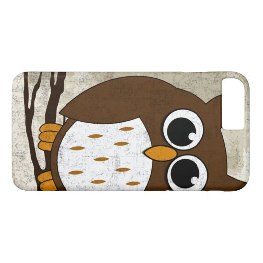 Perched Owl Case-Mate iPhone Case (Achterkant (Horizontaal))