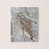 Perched Owl - Puzzle Legpuzzel (Verticaal)