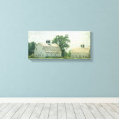 Percheron Barn Canvas Afdruk (Insitu (Houten vloer))