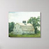 Percheron Barn Canvas Afdruk (Voorkant)
