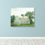 Percheron Barn Canvas Afdruk (Insitu (Houten vloer))