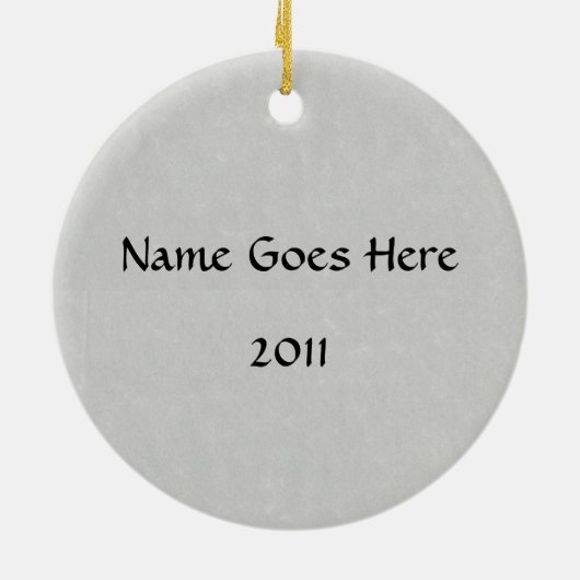 Percheron Horse Keramisch Ornament (Achterkant)