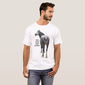 Percheron Neem een Afbeelding T-shirt (Voorkant volledig)