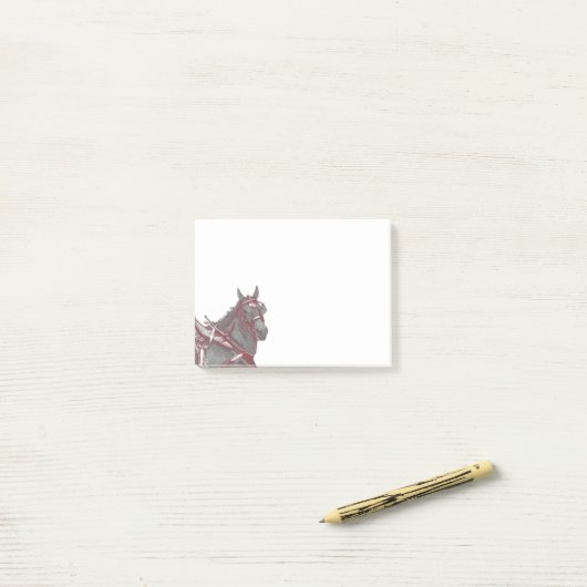 Percheron Post-It Notes (Op bureau)