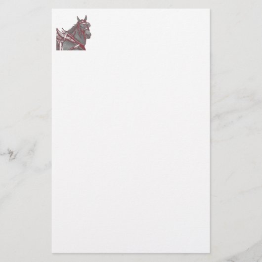 Percheron Stationery Briefpapier (Voorkant)