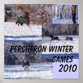 PERCHERON WINTER GAMES, 2013 POSTER (Voorkant)