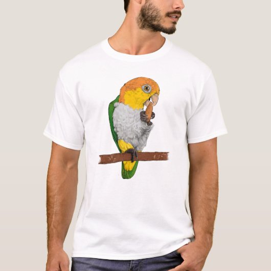 Perching Caique T-shirt (Voorkant)