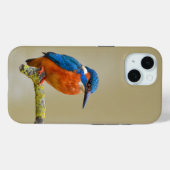 Perching Kingfisher Case-Mate iPhone Case (Achterkant (horizontaal))