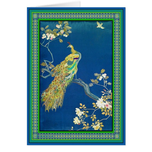 Perching Peacock (Voorkant)