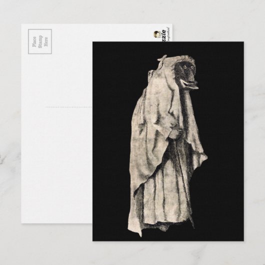 Percht Christmas Witch Briefkaart (Voorkant / Achterkant)