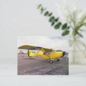 Percival EP9 Vliegtuig Briefkaart (Staand voorkant)