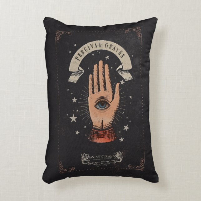 PERCIVAL GRAVES™ Magic Hand Graphic Decoratief Kussen (Voorkant(Verticaal))