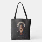 PERCIVAL GRAVES™ Magic Hand Graphic Tote Bag (Achterkant)