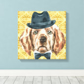 Percival het Lab-omslagdoek Canvasprint Canvas Afdruk (Insitu (Houten vloer))
